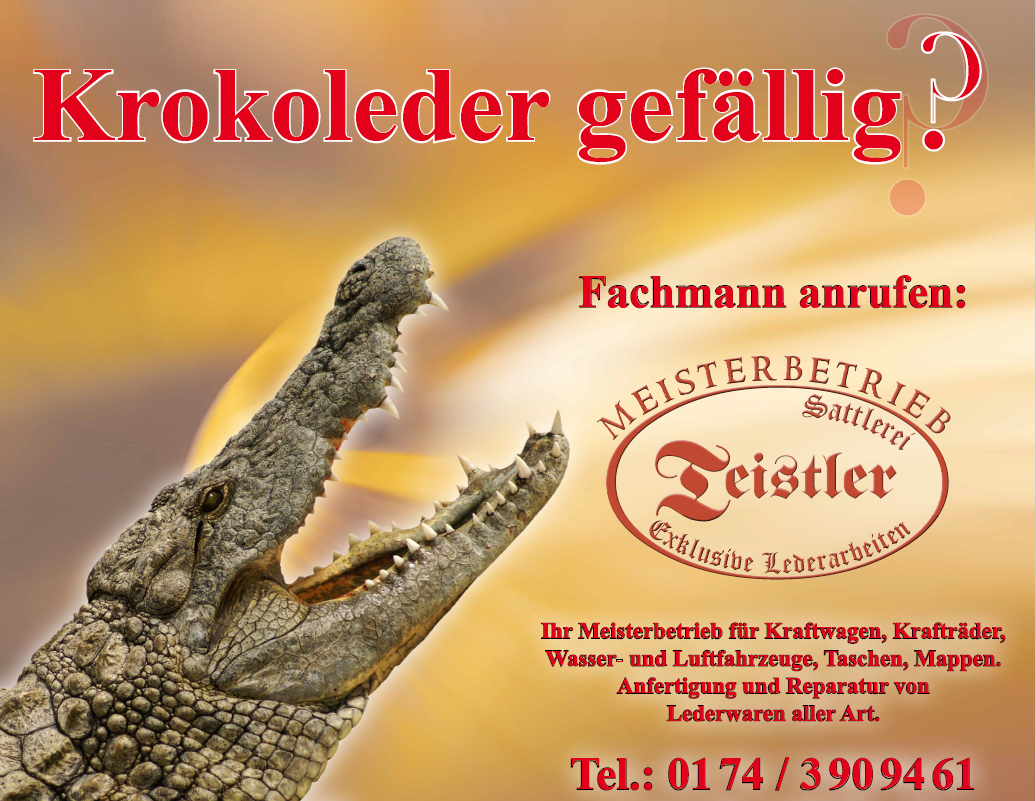 Sattlerei Teistler Coburg - Exklusive Lederarbeiten - Premium Lederhandwerk Bayern